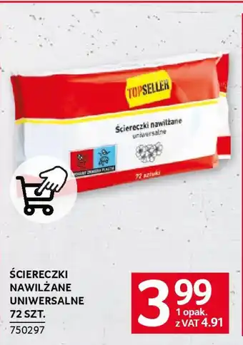 Selgros Ściereczki nawilżane uniwersalne oferta