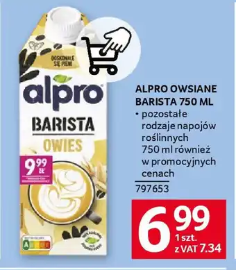 Selgros Alpro owsiane barista oferta