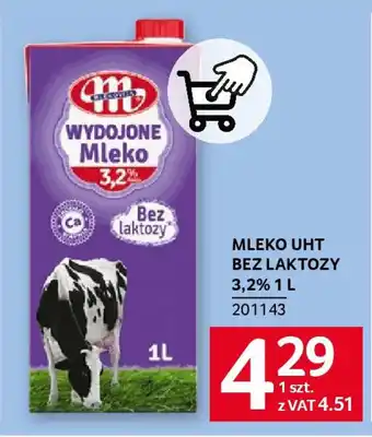 Selgros Mleko uht bez laktozy oferta