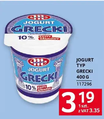 Selgros Jogurt typ grecki oferta