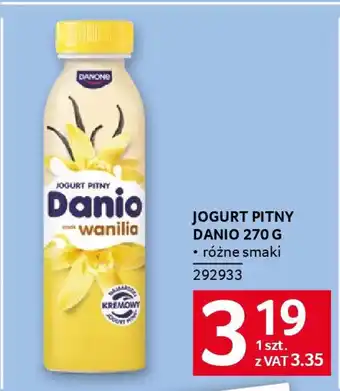 Selgros Jogurt pitny danio oferta