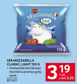 Selgros Ser mozzarella classic, light oferta