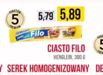 Delikatesy Ribena Ciasto filo oferta