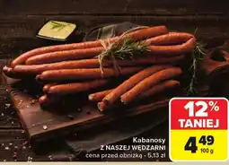 Carrefour Kabanosy Z Naszej Wędzarni oferta