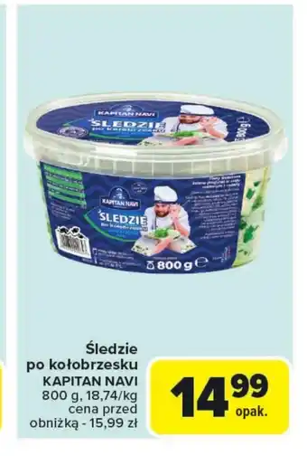 Carrefour Śledzie Kapitan Navi oferta