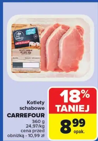 Carrefour Kotlety schabowe Carrefour oferta