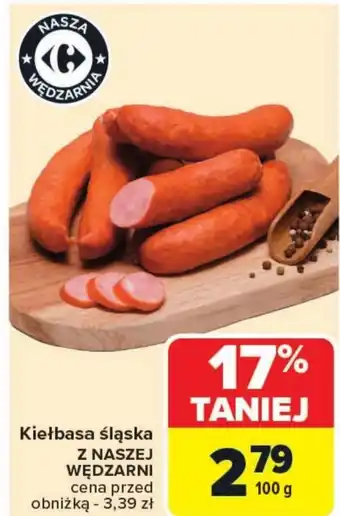 Carrefour Kiełbasa Z Naszej Wędzarni oferta