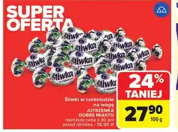 Carrefour Śliwki w czekoladzie Na dobre oferta