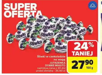 Carrefour Śliwki w czekoladzie Na dobre oferta