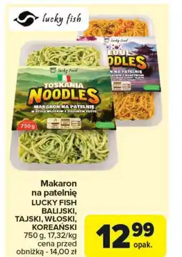 Carrefour Makaron Lucky fish oferta