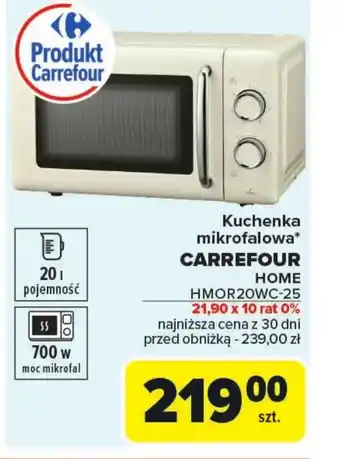 Carrefour Kuchenka mikrofalowa Carrefour oferta