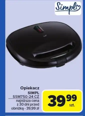 Carrefour Opiekacz Simpl oferta