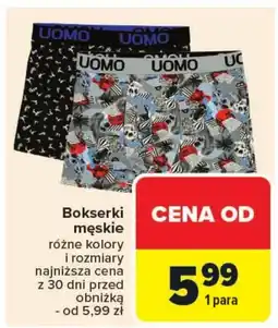 Carrefour Bokserki męskie Uomo oferta