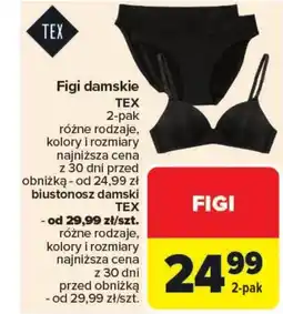 Carrefour Figi damskie TEX oferta