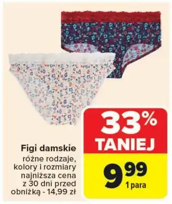 Carrefour Figi damskie oferta