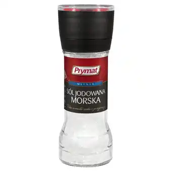 Carrefour Prymat Młynek Sól morska jodowana 110 g oferta