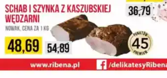 Delikatesy Ribena Schab i szynka z kaszubskiej wędzarni oferta