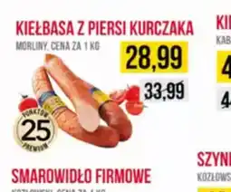 Delikatesy Ribena Kiełbasa z piersi kurczaka oferta