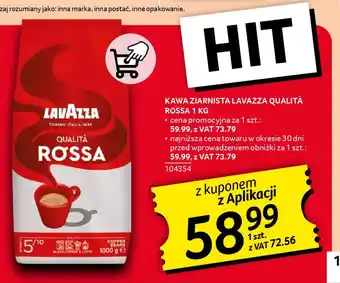 Selgros Kawa ziarnista lavazza qualità rossa oferta