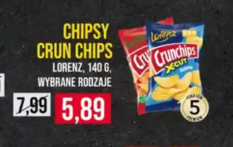 Delikatesy Ribena Chipsy Crunchips Lorenz oferta