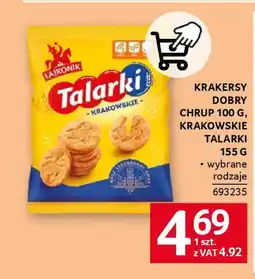 Selgros Krakersy dobry chrup / krakowskie talarki oferta