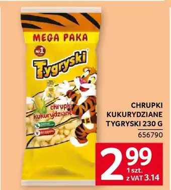 Selgros Chrupki kukurydziane tygryski oferta