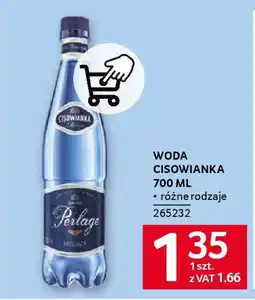 Selgros Woda cisowianka oferta