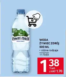 Selgros Woda żywiec zdrój oferta