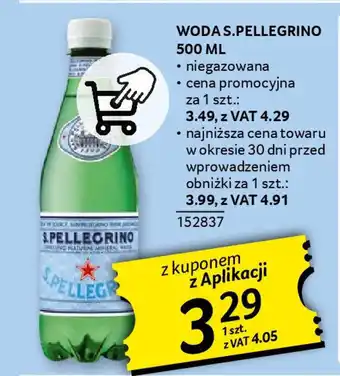 Selgros Woda s.pellegrino oferta