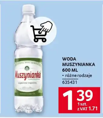 Selgros Woda muszynianka oferta