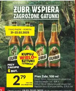 Piwo Zubr wspiera zagrożone gatunki