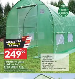 Twój Market Tunel foliowy Green 2x3x2 m oferta