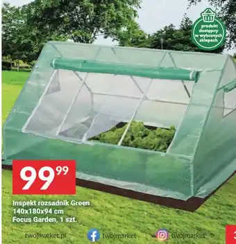 Twój Market Inspekt rozsadnik Green Focus Garden oferta