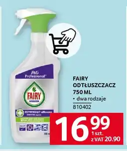 Selgros Fairy odtłuszczacz oferta