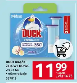 Selgros Duck krążki żelowe do wc oferta