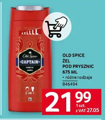 Selgros Old spice żel pod prysznic oferta