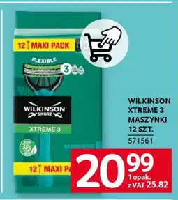 Selgros Wilkinson xtreme 3 maszynki oferta