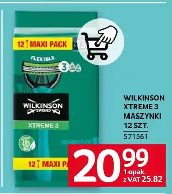 Selgros Wilkinson xtreme 3 maszynki oferta