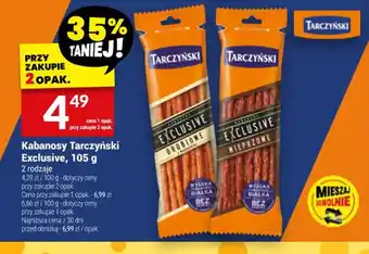 Twój Market Kabanosy Tarczyński Exclusive oferta