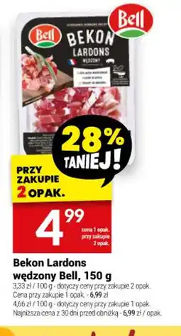 Twój Market Bekon Lardons wędzony Bell oferta