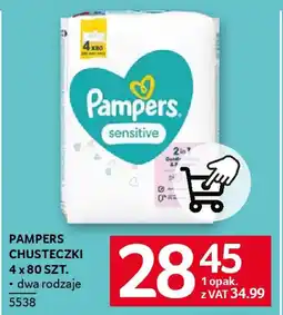 Selgros Pampers chusteczki oferta