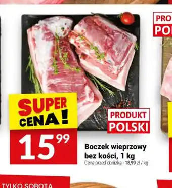 Twój Market Boczek wieprzowy bez kości oferta