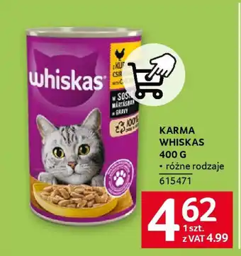 Selgros Karma whiskas oferta