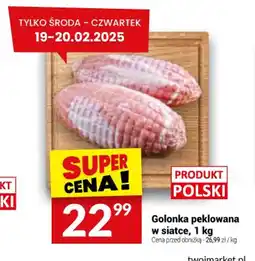 Twój Market Golonka peklowana w siatce oferta