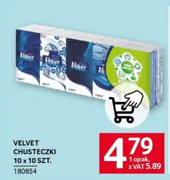 Selgros Velvet chusteczki oferta