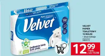 Selgros Velvet papier toaletowy oferta