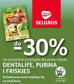 Selgros Przekąski dla psów dentalife, purina oferta