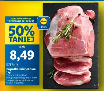 Lidl Rzeźnik łopatka wieprzowa oferta