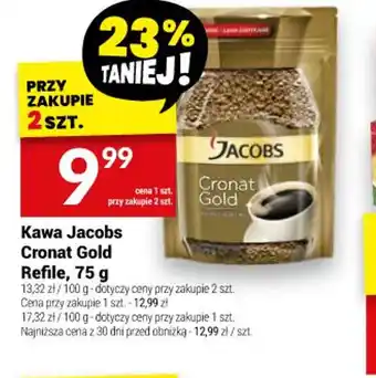 Twój Market Kawa Jacobs Cronat Gold Refile oferta