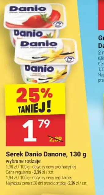 Twój Market Serek Danio Danone oferta